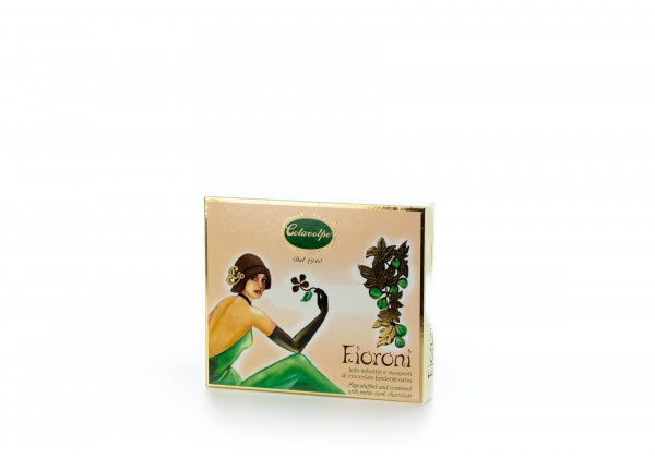 Fioroni Fichi Ripieni Ricoperti al Cioccolato Fondente