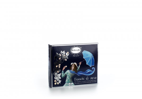 Fiocchi di Neve Fichi Mandorle e Arancia al Cioccolato Bianco