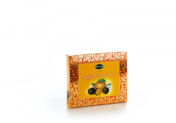Zagarelle Praline di arancia candita al cioccolato